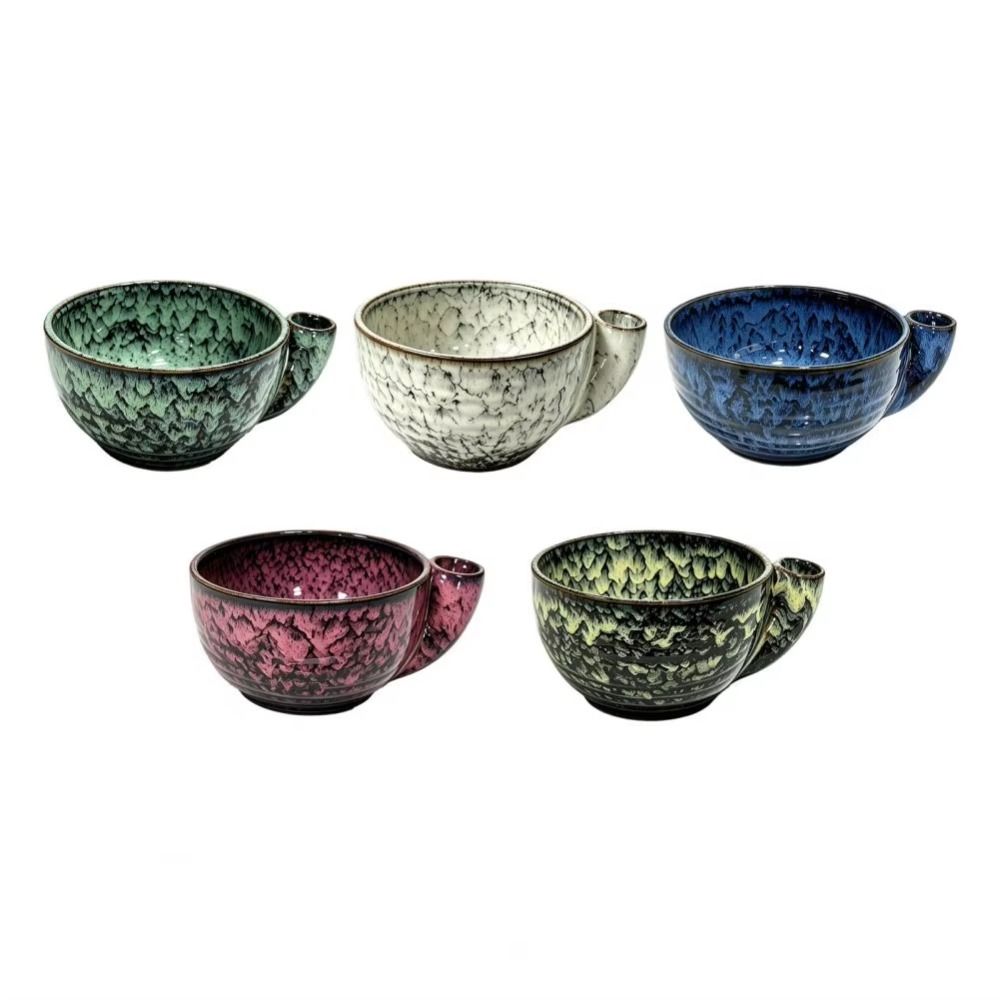 Drain Holes Ceramic Swirling Berry Bowl Vintage Berry Rinse Basin Vegetable Colander Kitchen