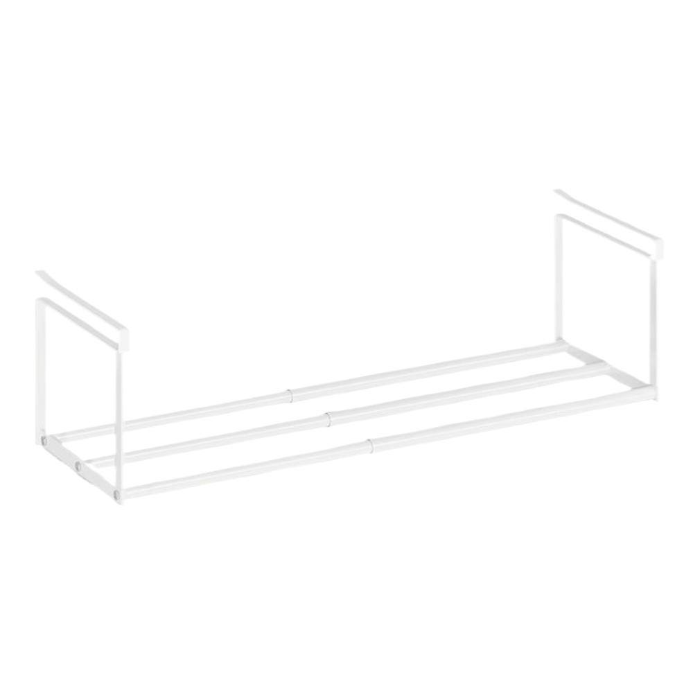 Adjustable Shoe Rack | Space-Saving Layered Organizer For Home Shoe Cabinets | Under-Shelf Shoe Holder With Hanging Basket