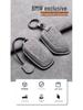 Compatible Leather Keychain Shell for BMW Series: Fits X1, X3, X5, 1 Series, 3 Series, 5 Series, 6 Series, 7 Series, NFC Card Snap