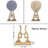 Folding Round Fan Holder - Classical Chinese Wedding & Palace Display Stand