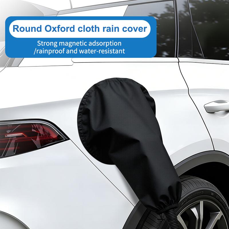 Car Charging Port Rain Cover, Ev Charger Plug Cover Magnet Magnet Waterproof Outdoor Protector For Electric Car Charger Gun