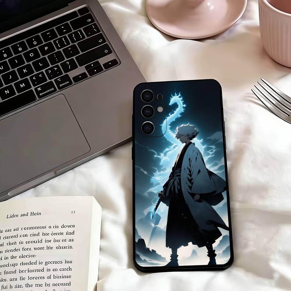 B-Bleachs K-Kurosaki-i Phone Case For Samsung S25,S24,S21,S22,S23,S30,Ultra,S20,Plus,Fe,Lite,Note,10,Black Cover