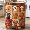 Halloween Quilted Cotton Laundry Basket Storage Organizer Home