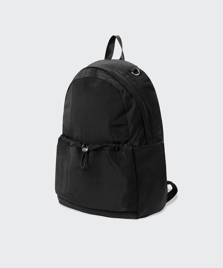 Musinsa Standard Woman Women'S Bright String Pocket Backpack [Black]