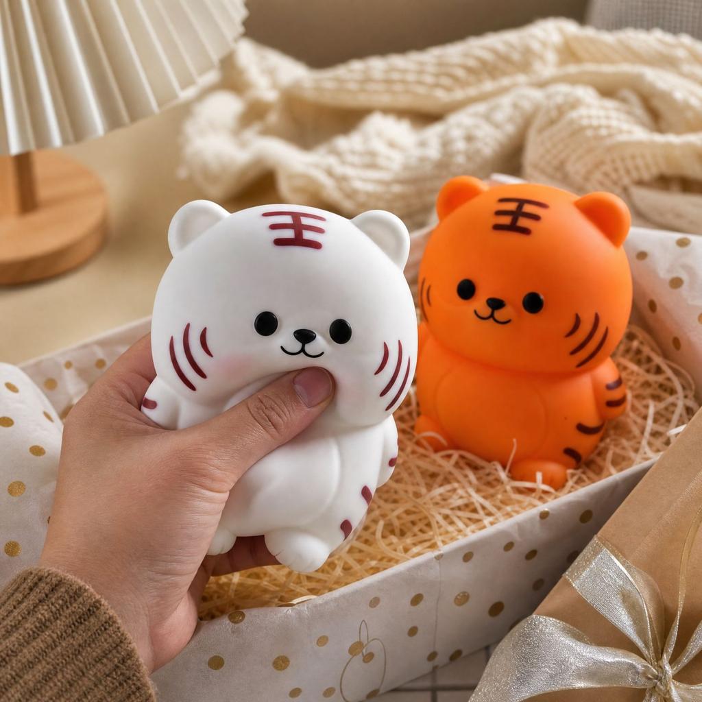 Slow Toy, Realistic Animal Stress Ball for Adults and Kids, Random Color