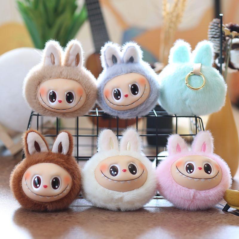 Plush With Keychain Pp Cotton Fill Bag Decor For Children Youth Gift