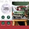 Christmas Theme Cushion Pillowcase Printed Polyester 40/45/50Cm Throw Pillowcover Decorative Sofa Cushion Pillowslip Home Decor