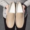Taglie forti Scarpe da uomo in vera pelle fatte a mano Mocassini Scarpe casual comode Scarpe da guida da uomo Mocassini Scarpe basse da uomo