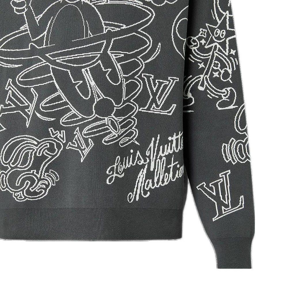 Louis Vuitton SS23 Knitwear Men's Gray 1AB4XC
