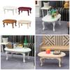1:12 Dollhouse Miniature Furniture Coffee Table Dollhouse Living Room Decoration Model Tea Table Dollhouse Accessories