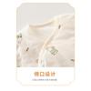 Newborn Baby Thick Padded Long Sleeve Lace Up Butterfly One Piece Cotton Romper