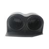Black Travel Water Auto Dual Cup Holders For Corvette C5 C6 1997-2013