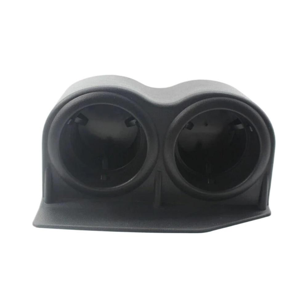 Black Travel Water Auto Dual Cup Holders For Corvette C5 C6 1997-2013