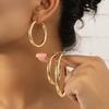 1pairs Minimalist Cuff Hoop Earrings