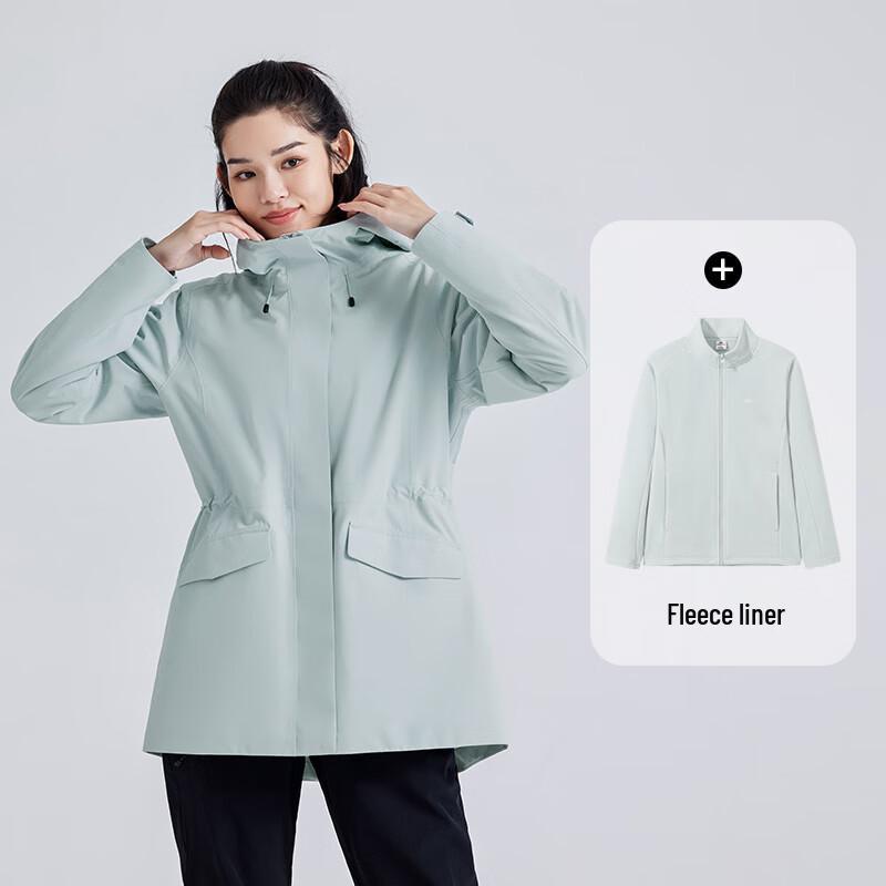 Tuoluzhe Women s 3-in-1 Outdoor Jacket M