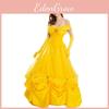 Enchanting Belle Princess Costume Dress For Women Perfect For Halloween Parties And Stage Performances