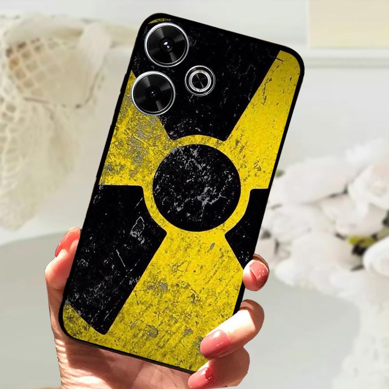 For Xiaomi Redmi 13 Case Fashion Painting Matte Cover Soft Silicone TPU Phone Case For Xiaomi Poco M6 4G Shockproof Shell Fundas