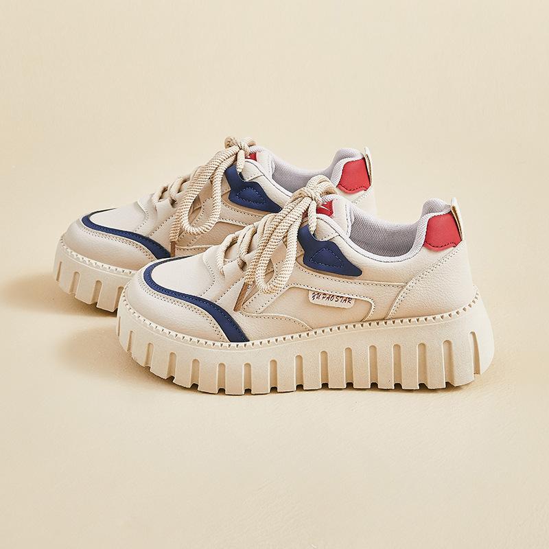 

Осень новая инс женская студенческая платформа увеличение высоты доска обувь повседневная обувь уличная съемка H 40