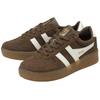 Grandslam Suede Sneakers Mélange De Tons Naturels
