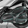 For Motor Bike ZONTES 350E Motorcycle Carbon Fiber Stickers Fairing Kits Pasted On Bike Plastic Area Accessories Refit Decals