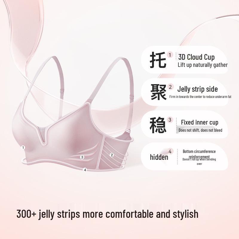 Cloud Breath Seamless Nude Bra – Soft, Breathable Support for Small Chests
