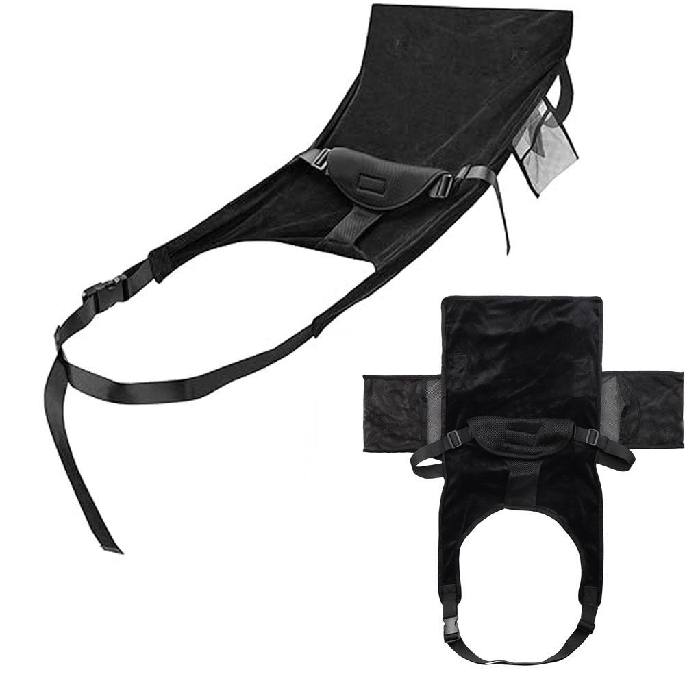 Extensie Scaun Avion Copii Poliester Pătuț Avion Copil Mic cu Buzunar Lateral Confortabil Respirabil Hamac Repaus Picioare Călătorie