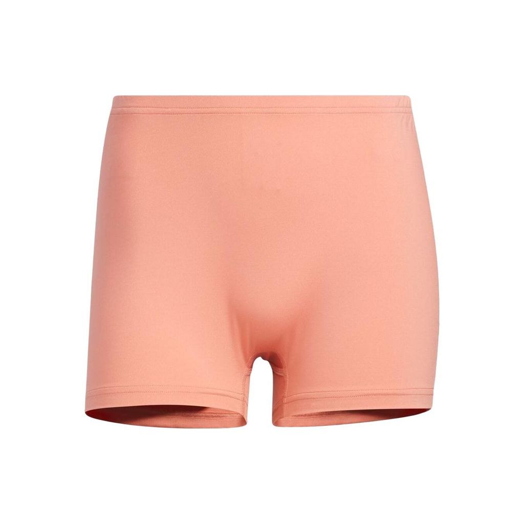 Adidas Color Block Logo Print Mid Waist Shorts Dress Set Women Dresses Clay HY0874