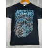 Günstige Lustige T-Shirts Herren Kurzarm Avenged Sevenfold Shirt Damen Groß Death Bat Band Tour 2011 Heavy Metal Y2K Bequem Mode Vielseitig
