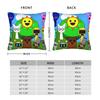 Sprunki Game Square Pillow Cases Cartoon Cushion Cover Fashion Polyester Decor Pillowcover for Car 45x45cm