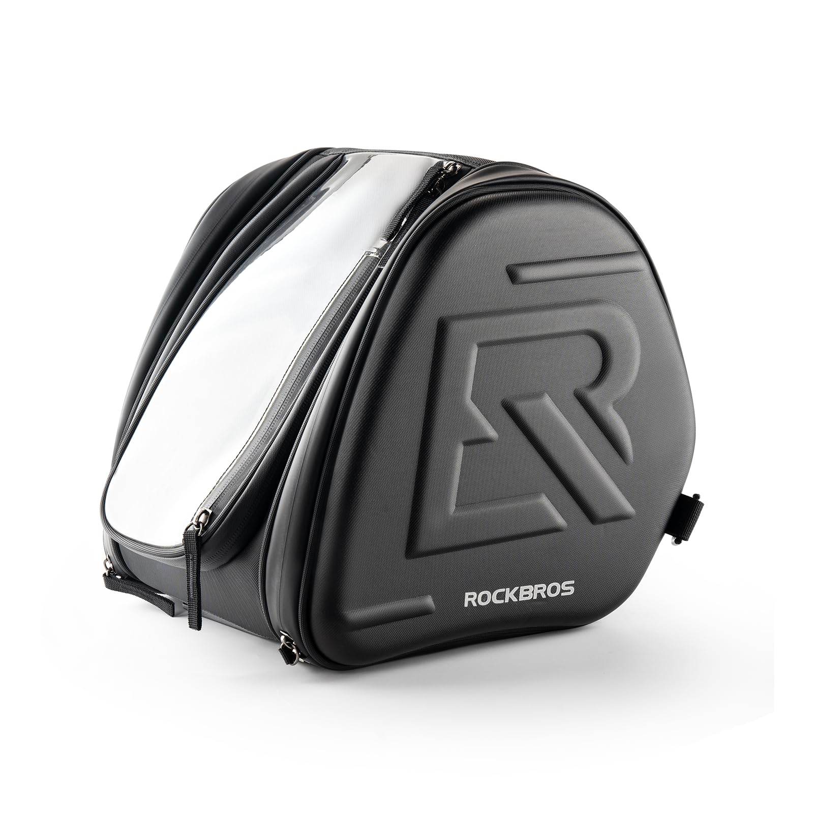 

ROCKBROS Motorcycle Tank Scooter Large Capacity Divider Hard Front Night Easy for Big and Touring Bag, Bag, 14L, Built-in Pocket, Bag, чёрный