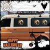 Scary Cat Halloween Decorative Static Cling Glass Sticker, Window Party Decoration Wall Car Sticker Window Decoration#47