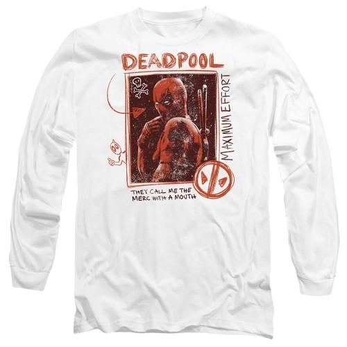 Deadpool & Wolverine Unisex Adult Maximum Effort Deadpool T-Shirt