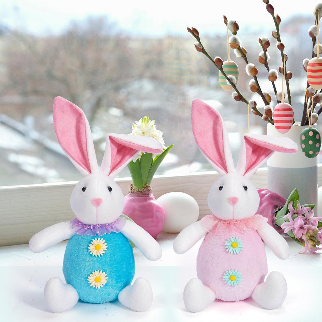 Easter Doll Glowing Bunny Decorations, Desktop Ornaments, Easter Gifts For Family And Friends