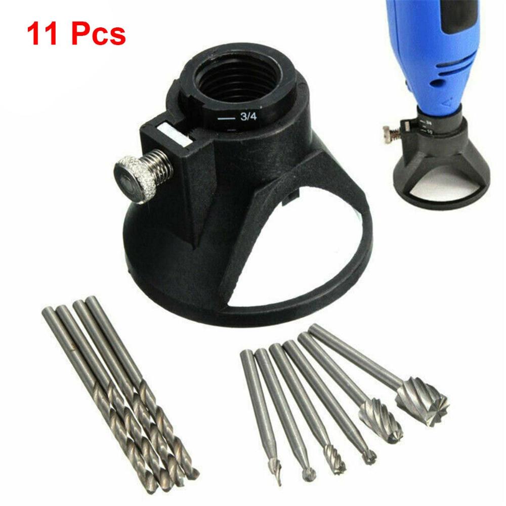 Cutting Guide Rotary Grinder Accessories File Milling Set Drill Bit Kit Router Drill Bits