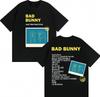 Bad Bunny Debi Tirar Mas Fotos Album 2026 Tour Tshirt Unisex Women Fashion Hip Hop T Shirts Cotton Oversized Casual Short Sleeve