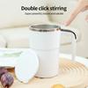 A rechargeable electric mixing cup with LCD digital display, convenient for brewing and suitable for easy mixing of various beve
