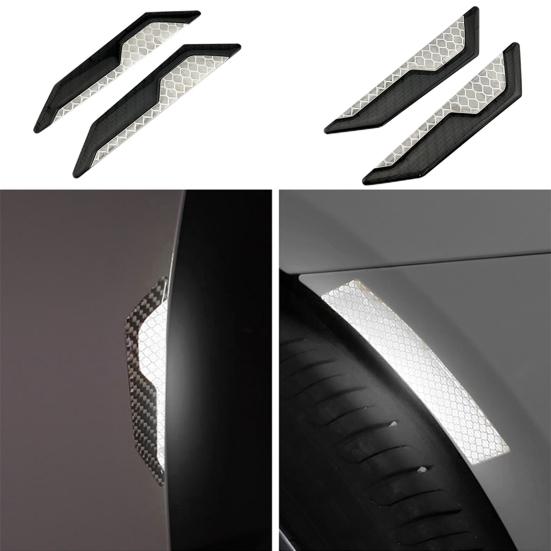 Excellent Car Reflective Stickers Removable Universal Safety Alert