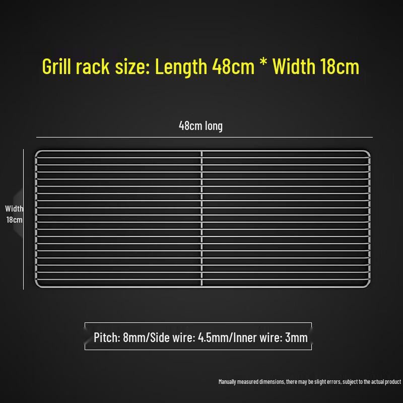 

ZISIZ Stainless Steel BBQ Grill Net Set