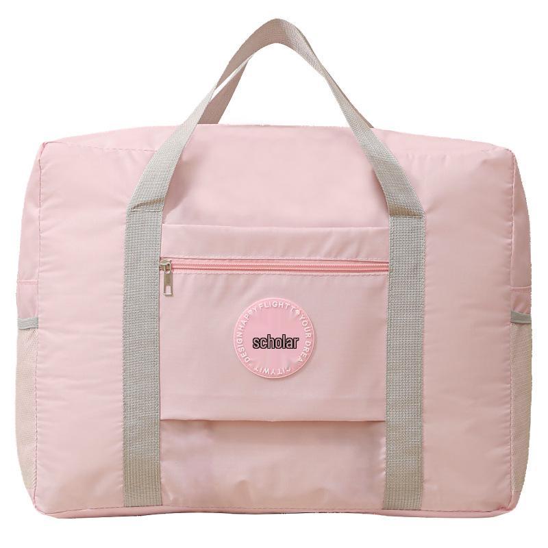 Waterproof Large Capacity Travel Bag: Trolley-Attachable & Hand-Carry