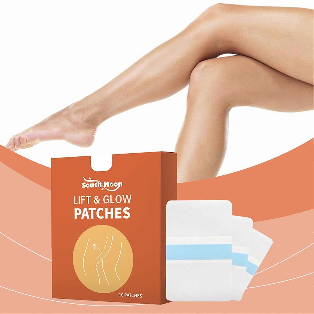 Thigh Lift Tape for Creepy Skin, Lift & Glow Patches for Cellulite Reduction, Invisible Sweatproof Sticker for Short Skirts