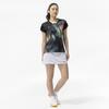Tennis wear Dry Aeroflow Game Shirt w Easy to move highly XS - in, breathable, 62MAD710, Women's, Black,