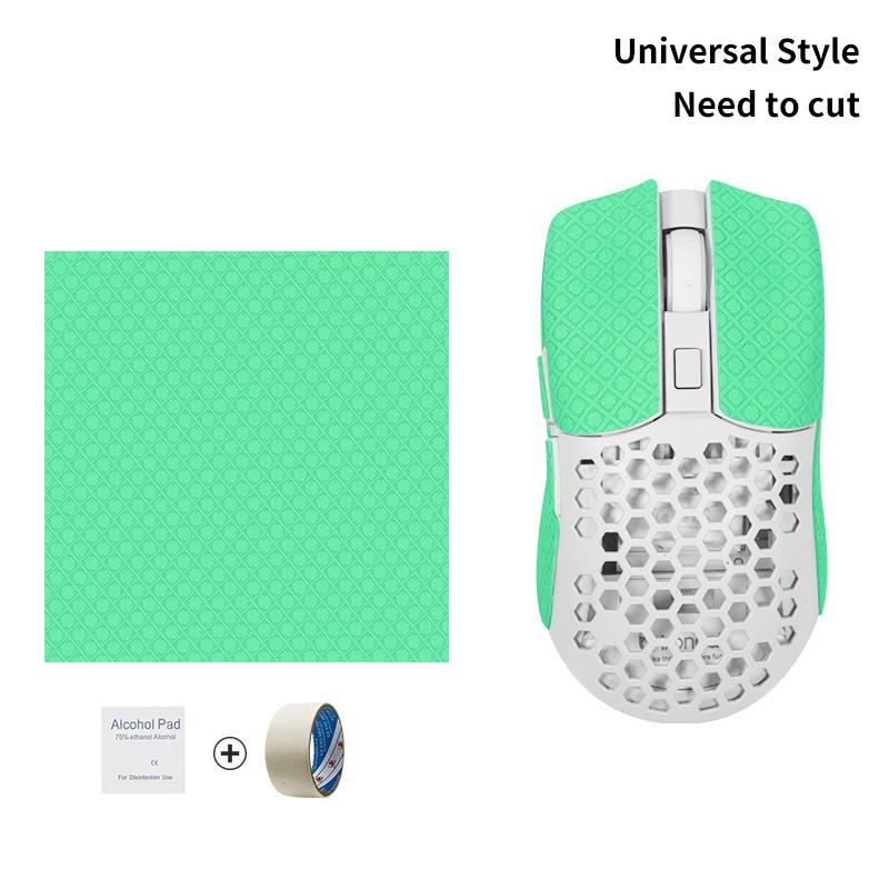 12*11cm DIY Anti-Rutsch Universal Stil Maus Aufkleber Kabellos Gaming Schweißresistent Maus Griffband Abriebfest PC Desktop Laptop
