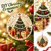 Christmas Tree Ornament, 2D Christmas Hanging Decoration, 1 Material