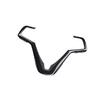Steering Wheel Cover Decor Trim 1PCS For Hyundai Veloster 2011-2016 Carbon Fiber