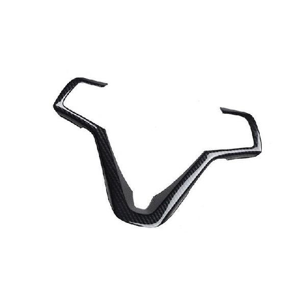 Steering Wheel Cover Decor Trim 1PCS For Hyundai Veloster 2011-2016 Carbon Fiber