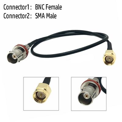 SMA-Stecker auf BNC-Buchse RG174 Adapter Antennensignalkabel