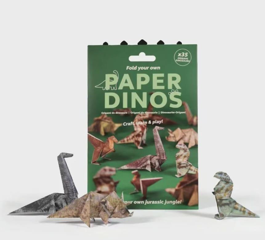 Cats Handmade Creative Diy Paper Cat Dog Dinosaur Folding Animal Folding Craft Paper Set For Decoration Kid Gifts