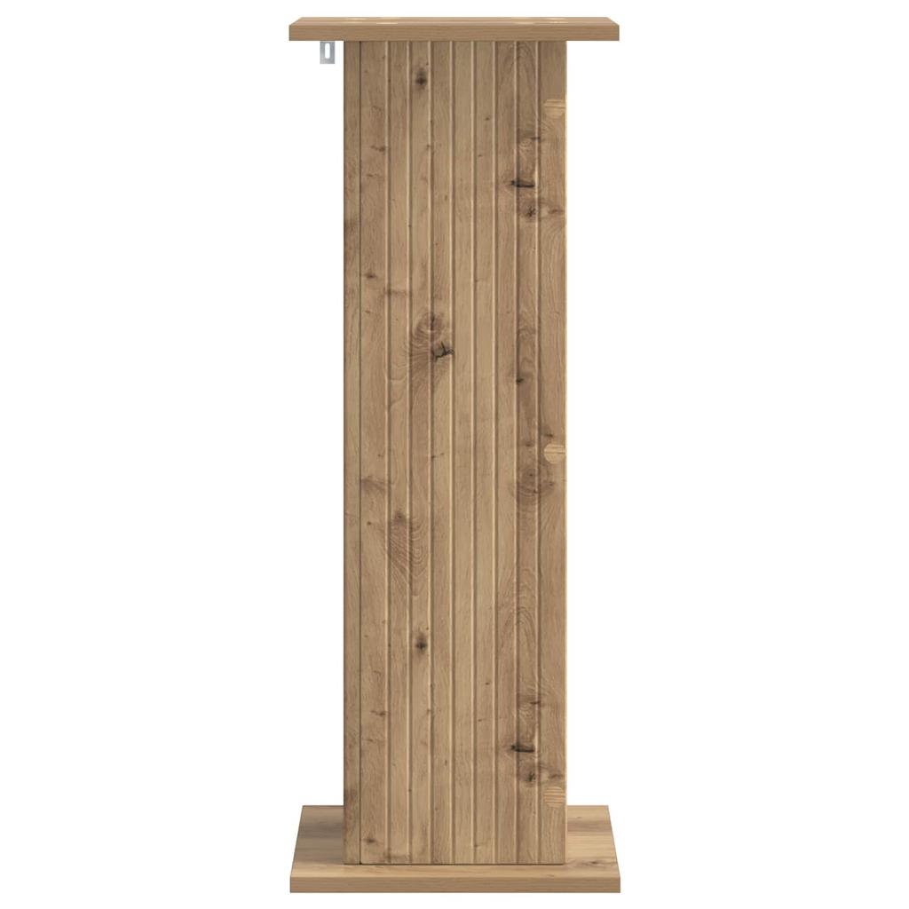 Plant Stand  Artisan Oak  30.5 x 30 x 80.5 cm Engineered Wood