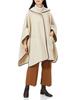 Mira Owen Hooded Poncho Size Size F Women's Coat, 09WFC214003,