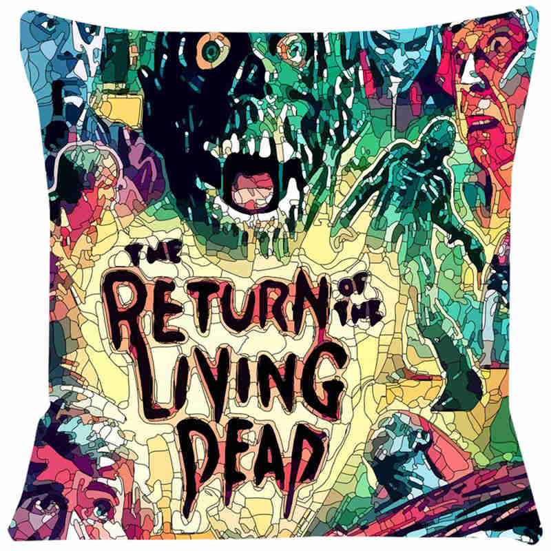 Horror Movie Cushion Cover Living Room Stills Pillow For Chairs Pillowcase Home Decorative Cushions For Sofa Pillow Cover 251